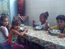 Children at lunch