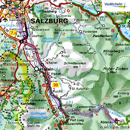 Taxi von Salzburg nach Abtenau
