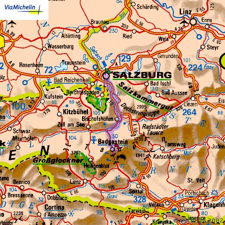 Taxi from Salzburg to Badgastein