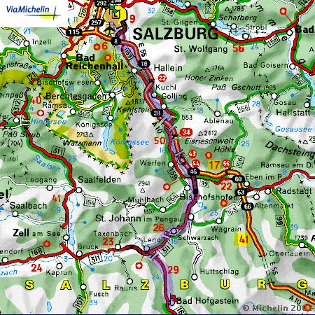 Taxi from Salzburg to Bad Hofgastein