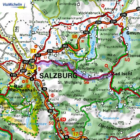 Taxi from Salzburg to Bad Ischl