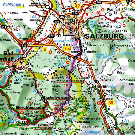 Taxi von Salzburg nach Berchtesgaden - Intercontinental