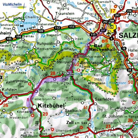 Taxi von Salzburg nach Kitzbhel