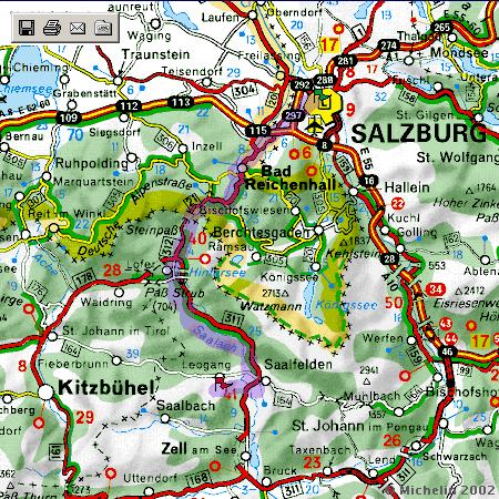 Taxi von Salzburg nach Leogang
