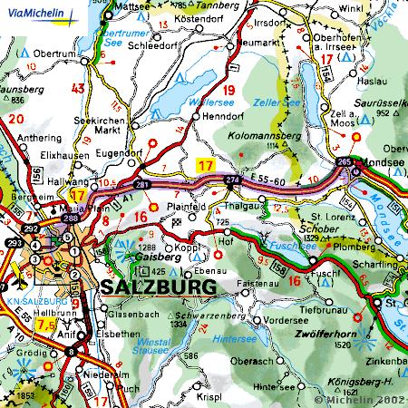 Taxi von Salzburg nach Mondsee