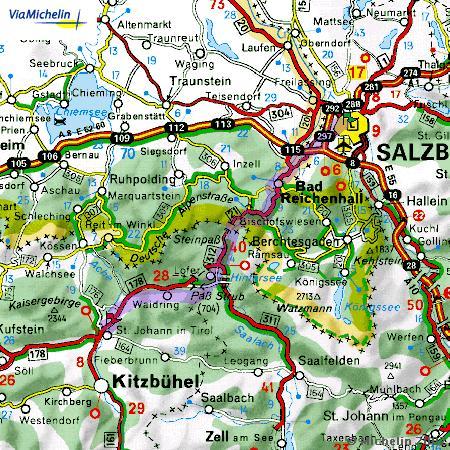 Taxi von Salzburg nach Sankt Johann in Tirol