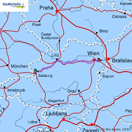 Taxi from Salzburg to Vienna Airport - Schwechat - Viena Airport