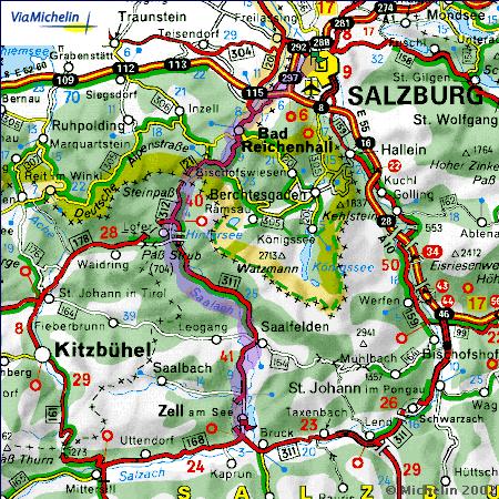 Taxi from Salzburg to Zell am See - Zellamsee