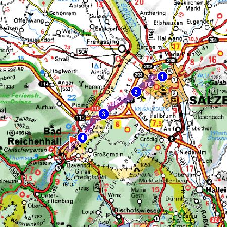 Taxi desde Salzburgo a Bad Reichenhall