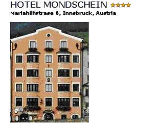 HOTEL MONDSCHEIN**** - The hotel Mondschein is protected among some of the oldest heritage listed buildings. Just 3 walking minutes away from the center of the historic Old Town with its famous sights and shopping areas, but also close to enchanting nature. The Congress center and fair grounds are situated in easy walking distance. A private parking garage is also - free of charge- available. The hotel offers modern comfort whilst cherishing the old tradition family values of the past. Its family staff guarantees you a pleasant time. Double room with bath/shower/WC breakfast 