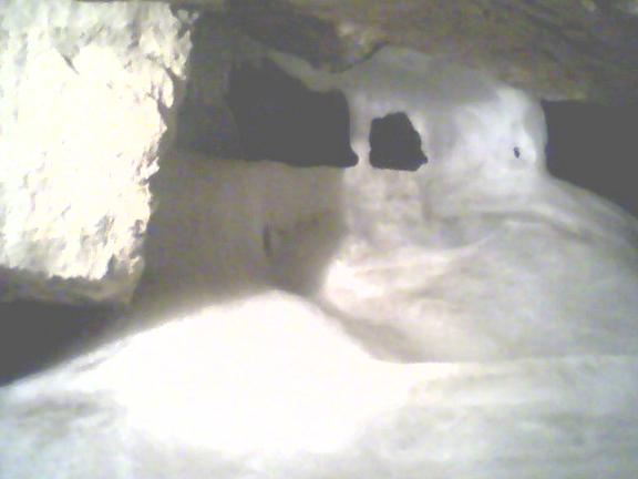 Icefigure in the cave